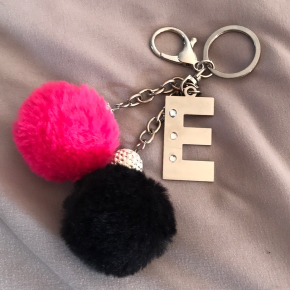 Initial Key Chain/Backpack charm - Picture 2 of 2